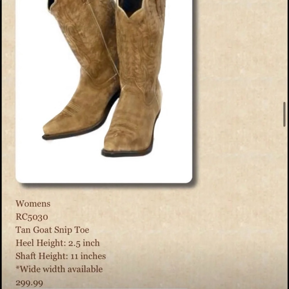 Masterson boot company leather boots